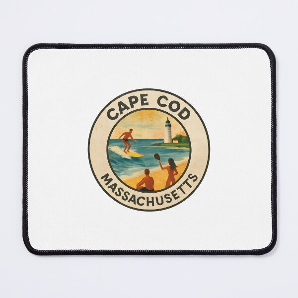 Item preview, Cape Cod Massachusetts Coastal Beach Scene designed and sold by inkNext.