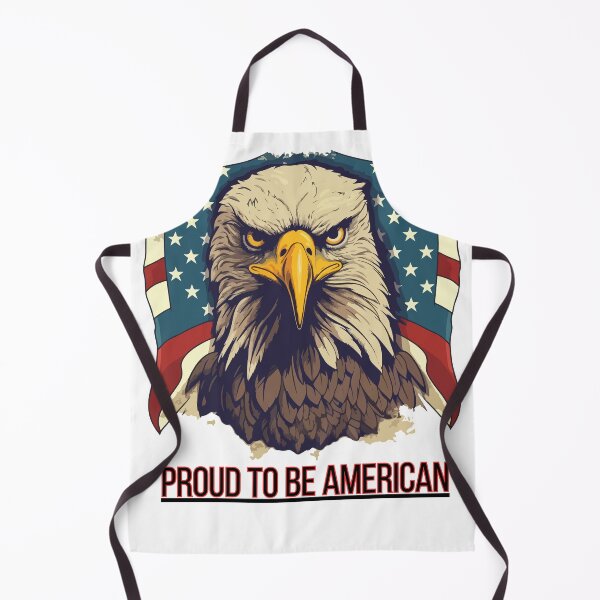 Item preview, Patriotic Bald Eagle with Flag designed and sold by snurx.