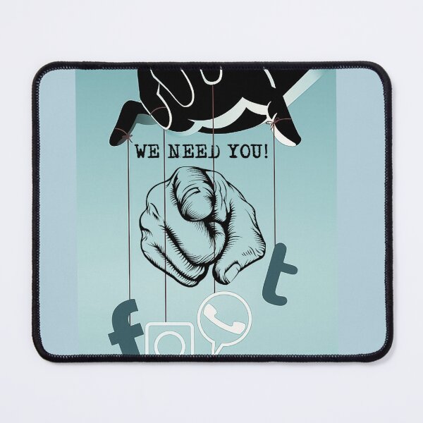 Item preview, Internet Manipulation Poster – Digital Control and Media Influence Art designed and sold by niksy.
