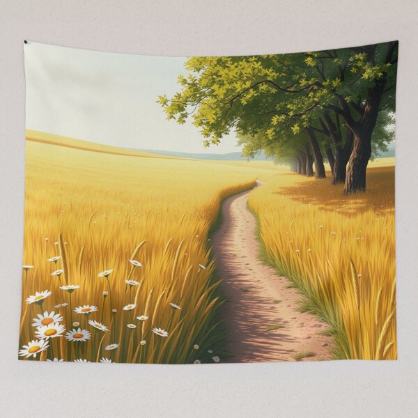 Item preview, Sunlit - Tranquil Nature Landscape designed and sold by MiraLumeStudio.