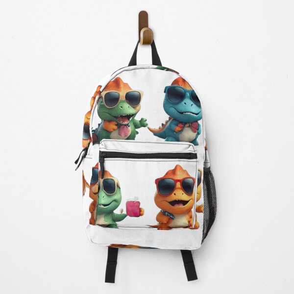 Item preview, Swaggy Dino Crew Collection Dino Vacation Snapshots - AI Art designed and sold by FormIsle.
