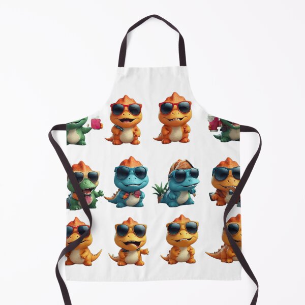 Item preview, Swaggy Dino Crew Collection Dino Vacation Snapshots - AI Art designed and sold by FormIsle.