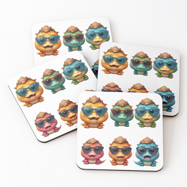 Item preview, Swaggy Dino Crew Collection Punk Dino Biker Gang - AI Art designed and sold by FormIsle.