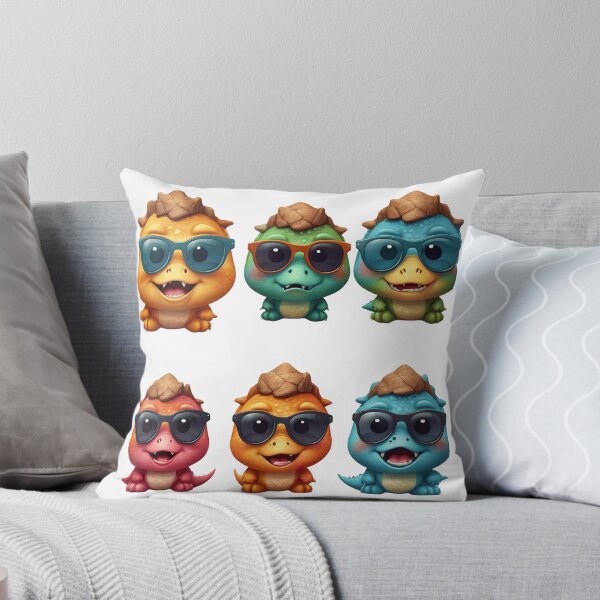 Item preview, Swaggy Dino Crew Collection Punk Dino Biker Gang - AI Art designed and sold by FormIsle.