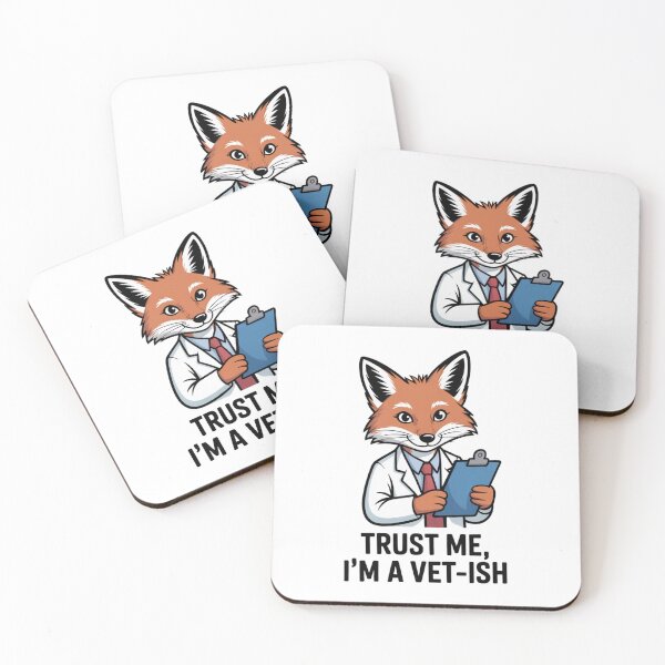 Item preview, Trust Me, I’m a Vet-ish – Fox Doctor Parody designed and sold by ArtByYunus.