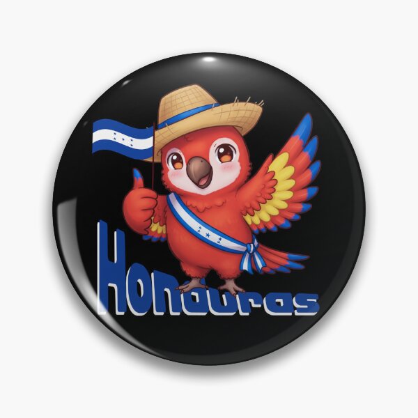 Item preview, National Bird of Honduras with Flag designed and sold by Claustronautas.