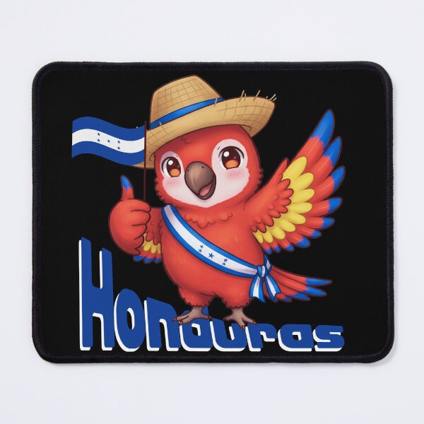 Item preview, National Bird of Honduras with Flag designed and sold by Claustronautas.