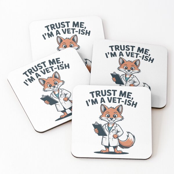 Item preview, Trust Me, I’m a Vet-ish – Fox Doctor Parody designed and sold by ArtByYunus.