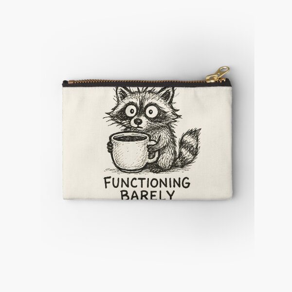 Item preview, Functioning Barely Raccoon Coffee Mug designed and sold by SassyArtistry.