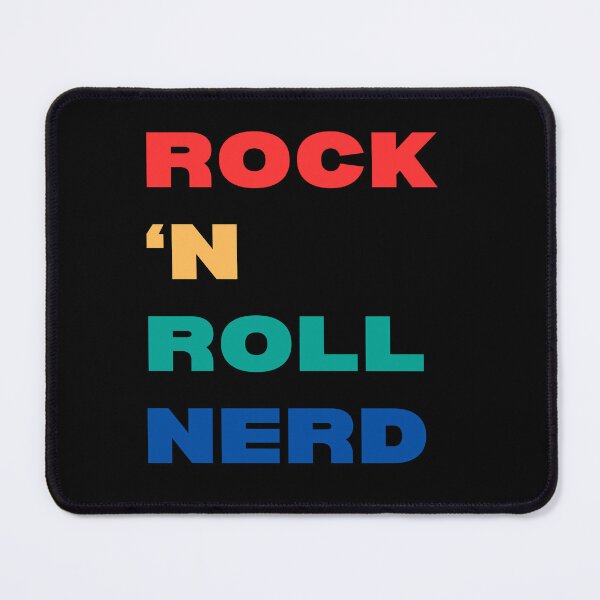 Aperçu de l'œuvre Nerd du rock'n roll créée et vendue par fishfishjelly.