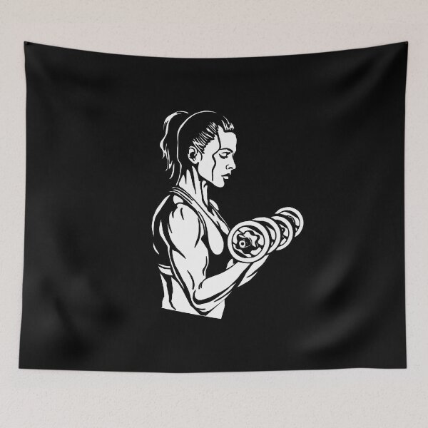 Item preview, Woman Girl Gym designed and sold by teemix.