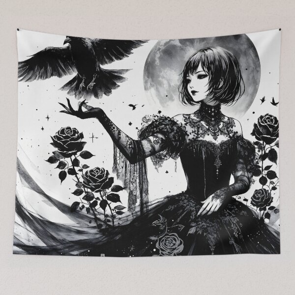 Item preview, Queen crow designed and sold by Nopasaran-Tsin.