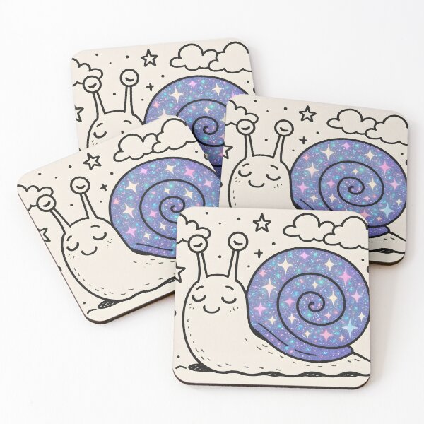Item preview, Cosmic Snail With Galaxy Shell designed and sold by SassyArtistry.