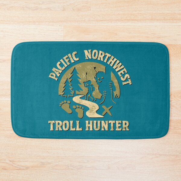 Item preview, Pacific Northwest Troll Hunter – Funny PNW Hiking Adventure Design designed and sold by XnakedartistX.
