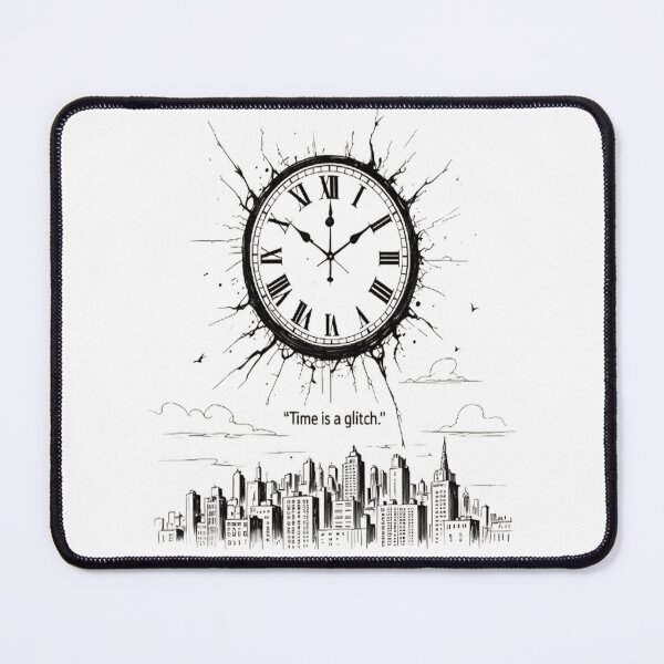 Item preview, Time is a glitch designed and sold by Ic0nArt.