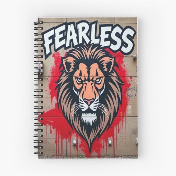Item preview, Fearless Grafitti Lion Design designed and sold by StreetWave01.