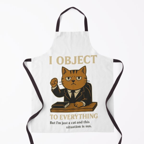 Item preview, I Object to Everything – Grumpy Cat Lawyer Meme Design designed and sold by Skyla007.
