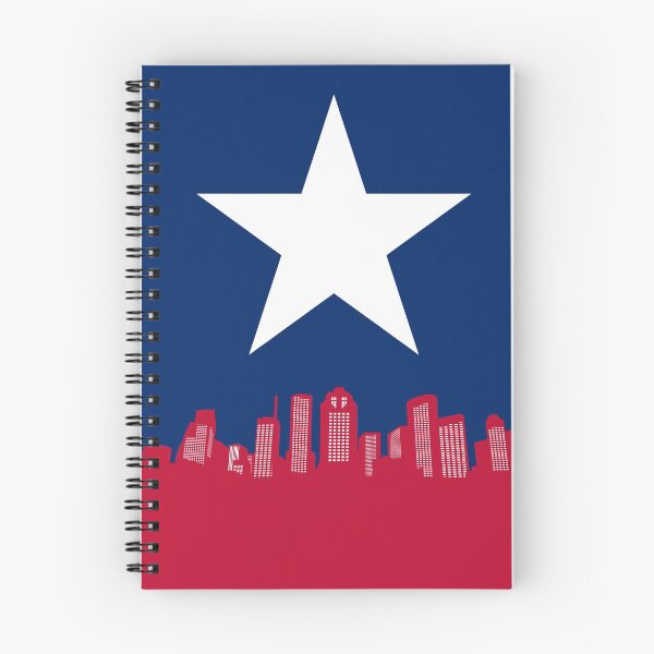 Item preview, Houston Texas City Skyline Flag Htown Proud Artwork designed and sold by Fragoutdesign.