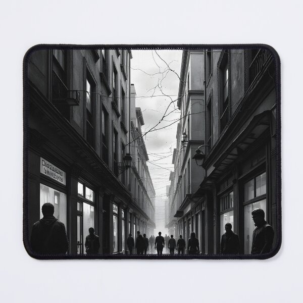 Item preview, Echoes of Solitude in the Urban Abyss designed and sold by oanaunciuleanu.