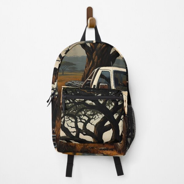 Item preview, Safari Sentinel: Pickup Under the Acacia Tree - Scythianshead design designed and sold by Scythianshead .
