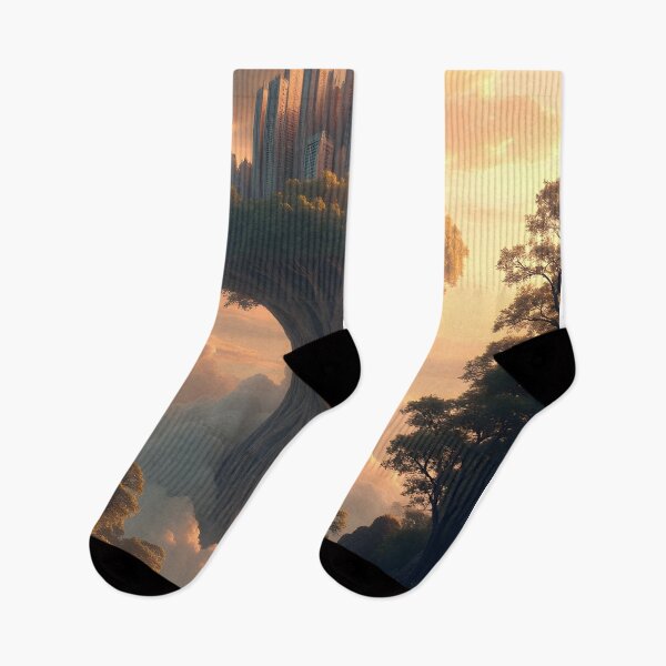Item preview, The Floating City Tree designed and sold by oanaunciuleanu.