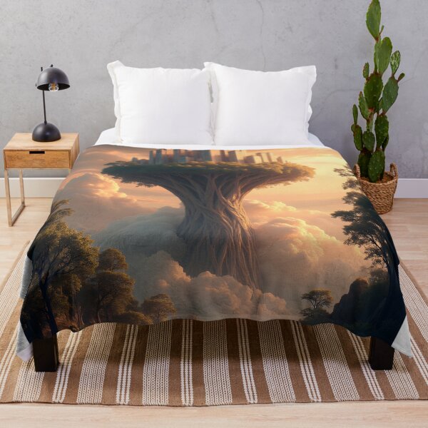 Item preview, The Floating City Tree designed and sold by oanaunciuleanu.