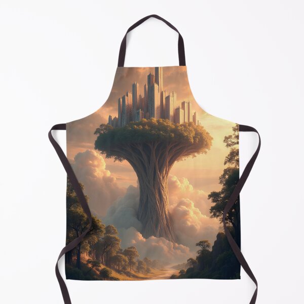Item preview, The Floating City Tree designed and sold by oanaunciuleanu.