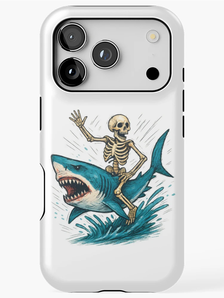 Thumbnail 1 of 4, iPhone Case, Bone Rider designed and sold by BB Dragon.
