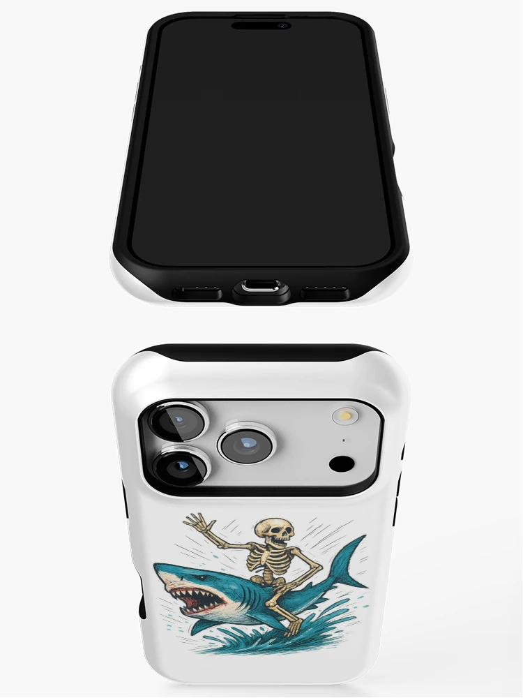 Thumbnail 3 of 4, iPhone Case, Bone Rider designed and sold by BB Dragon.