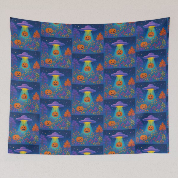 Item preview, Cosmic Pumpkin Patch designed and sold by zzz888.