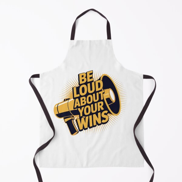 Item preview, Be Loud About Your Wins – Megaphone Motivation Quote designed and sold by ArtByYunus.