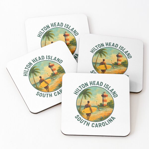 Item preview, Hilton Head Island - South Carolina Beach Scene designed and sold by inkNext.