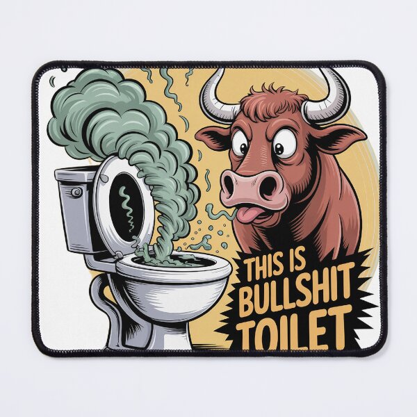 Item preview, This is Bullshit Toilet T-shirt designed and sold by LaBanana-Art.