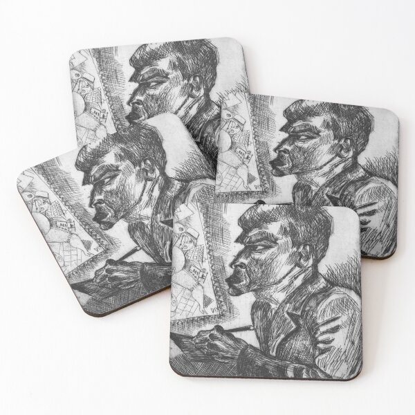 Item preview, Portrait of Otto Dix designed and sold by Ichneumon-art.