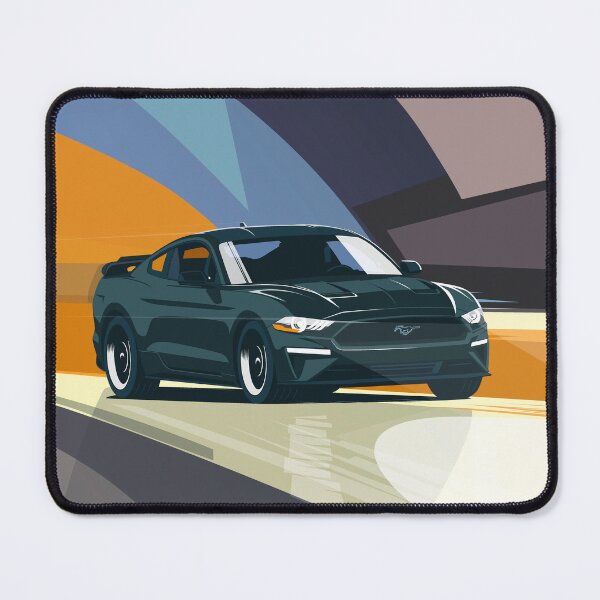 Item preview, Black Mustang – Iconic American Muscle Car V8 Power designed and sold by Rifart Shop.