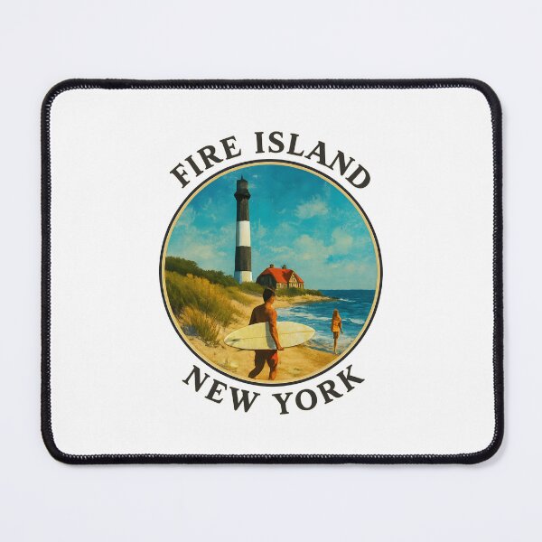 Item preview, Fire Island New York Beach Scene designed and sold by inkNext.