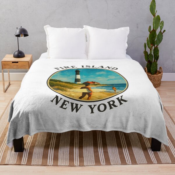 Item preview, Fire Island New York Beach Scene designed and sold by inkNext.