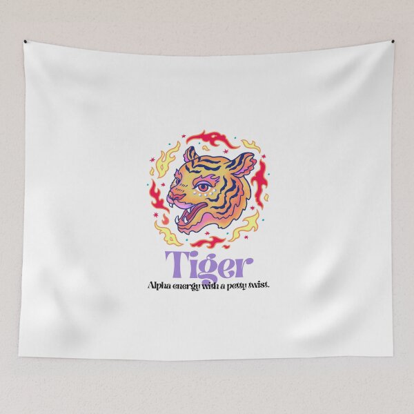 Item preview, Tiger Zodiac designed and sold by Club_Anxiety_.