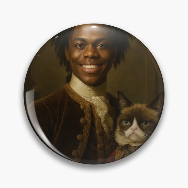 Item preview, iShowSpeed & Grumpy Cat Portrait designed and sold by HoRinSinni.
