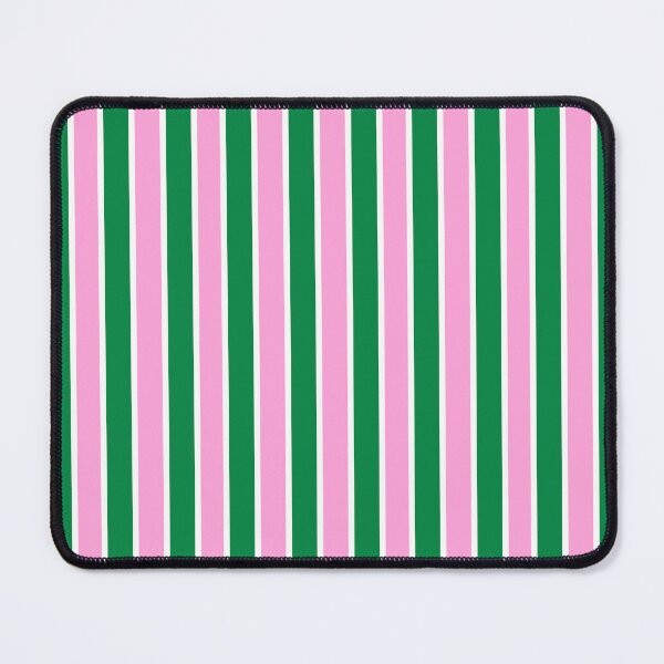 Item preview, Pink, Green and Thin White Stripes Pinstripes designed and sold by OneThreeSix.