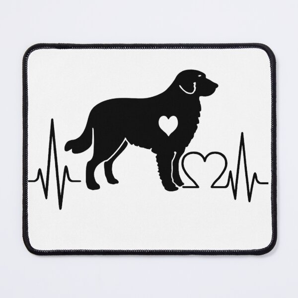 Item preview, Slovakian Chuvach EKG Line Minimalist Silhouette – Dog Lover Design designed and sold by GoodyPaws.