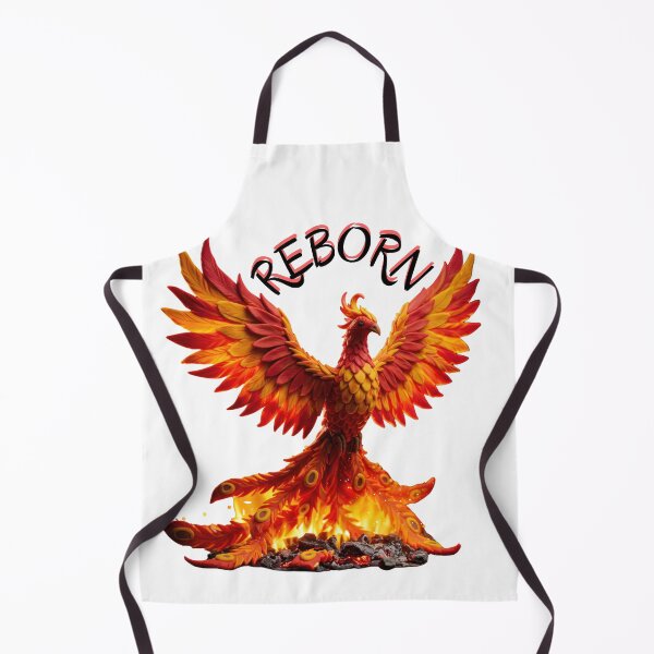 Item preview, Fiery Phoenix Rising with ‘Reborn’ designed and sold by snurx.