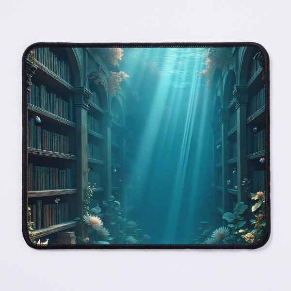 Item preview, The Enchanted Library of Light designed and sold by oanaunciuleanu.