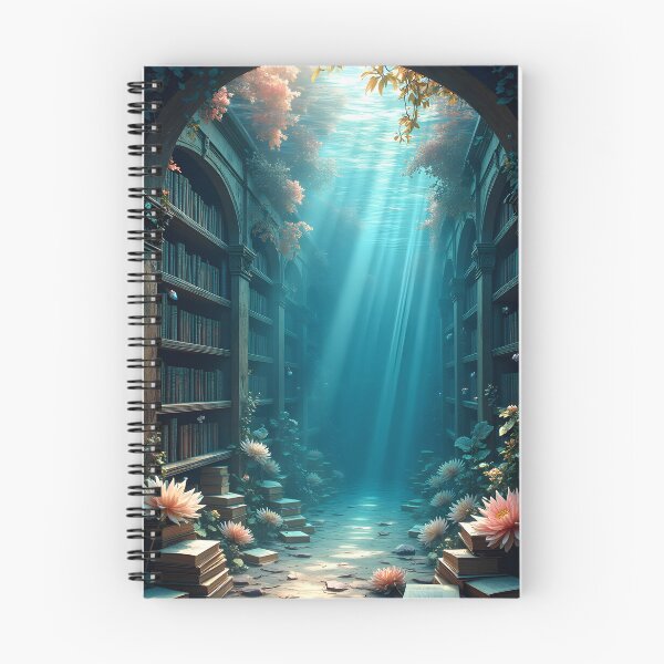 Item preview, The Enchanted Library of Light designed and sold by oanaunciuleanu.