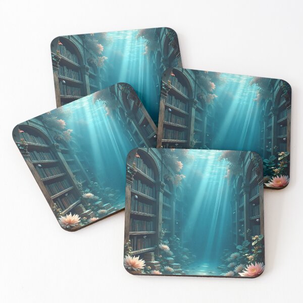 Item preview, The Enchanted Library of Light designed and sold by oanaunciuleanu.