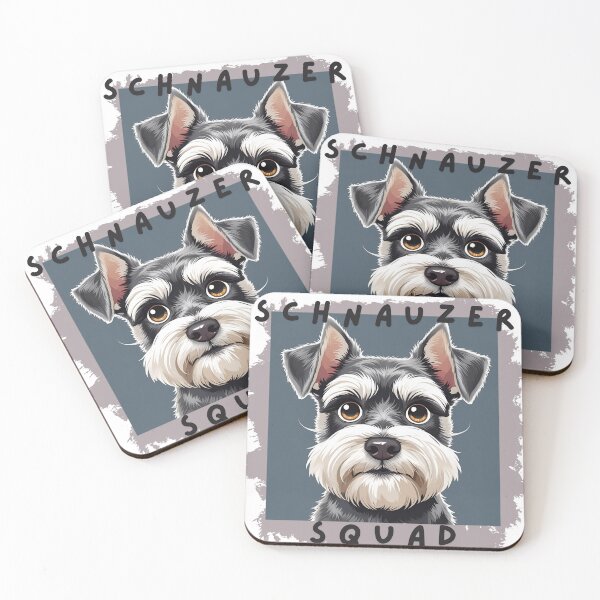 Item preview, Schnauzer Squad designed and sold by Colorcurate.