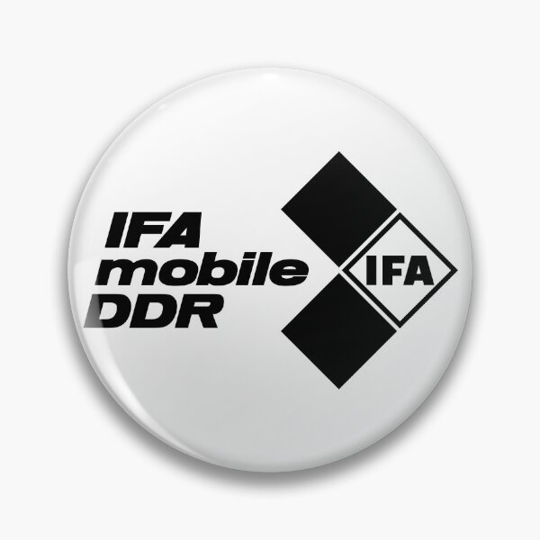 Item preview, IFA Mobile DDR Logo (black) designed and sold by VEB Ostladen.
