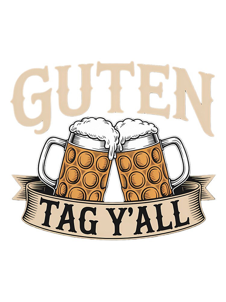 Thumbnail 2 of 2, Baby One-Piece, Guten Tag yall - funny Oktoberfest 2025 designed and sold by BobMarkLifeS.