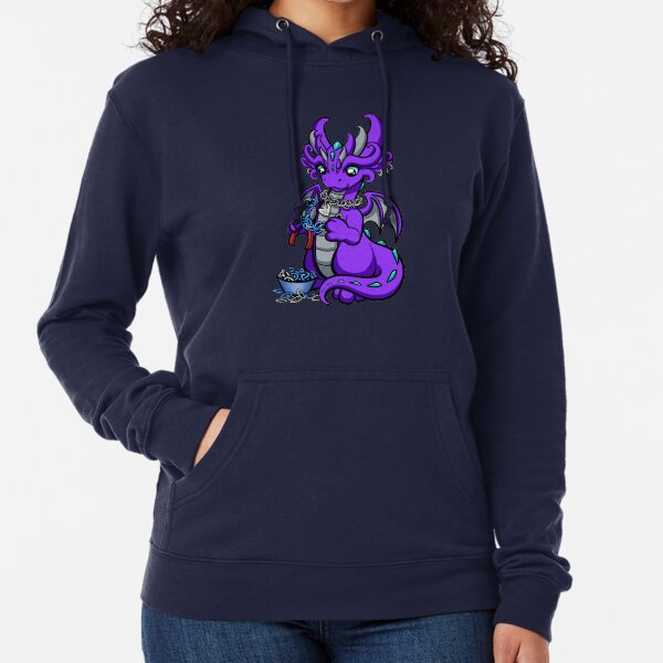 purple dragon hoodie
