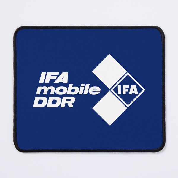 Item preview, IFA Mobile DDR Logo (white) designed and sold by VEB Ostladen.
